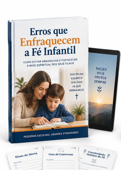Bônus #2 — Manual de Erros Comuns que Enfraquecem a Fé Infantil
